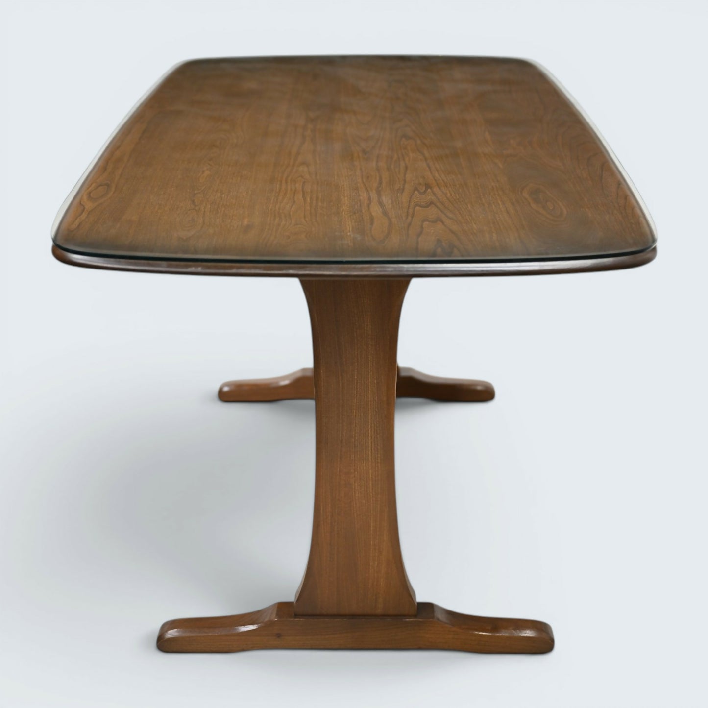 Ercol Elm Dining Table Plank Top Retro Golden Dawn Finish FREE UK Delivery*