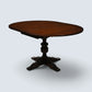 Old Charm Hunsdon Extending Pedestal Dining Table Tudor Brown FREE UK Delivery*