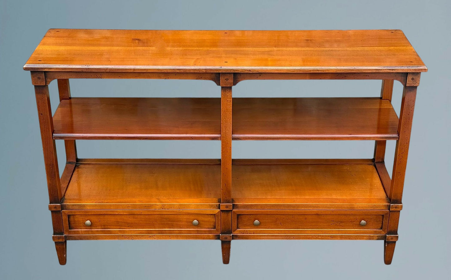 Good Quality French Cherry Bookcase