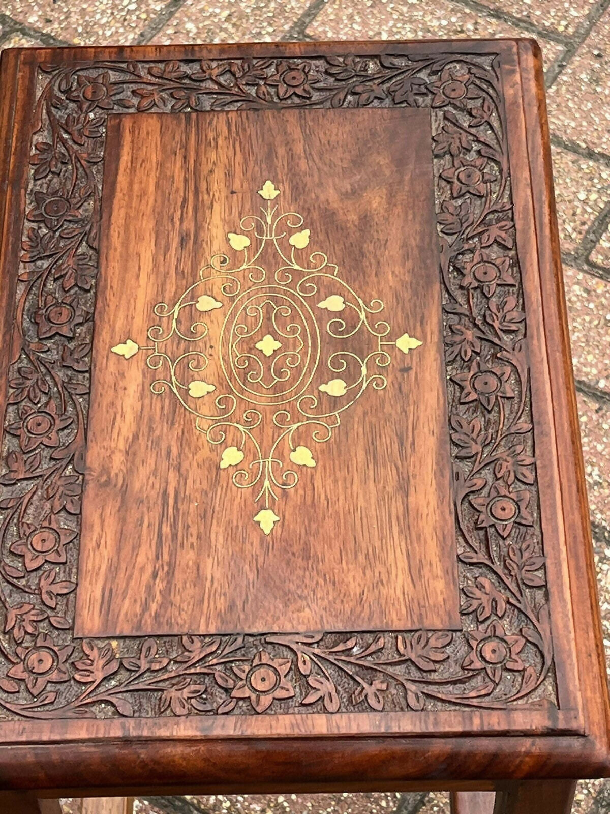Vintage Oriental Nest Of Tables, Perfect Coffee / Lamp Tables
