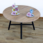 Ercol table & chairs - table only leaves up