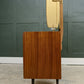 Mid Century Teak Dressing Table with Mirrors - Lebus Link - 1960s