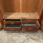 Vintage Victorian Mahogany Double Wardrobe