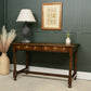 Solid Oak Console Table with Drawers - Bylaw Furniture