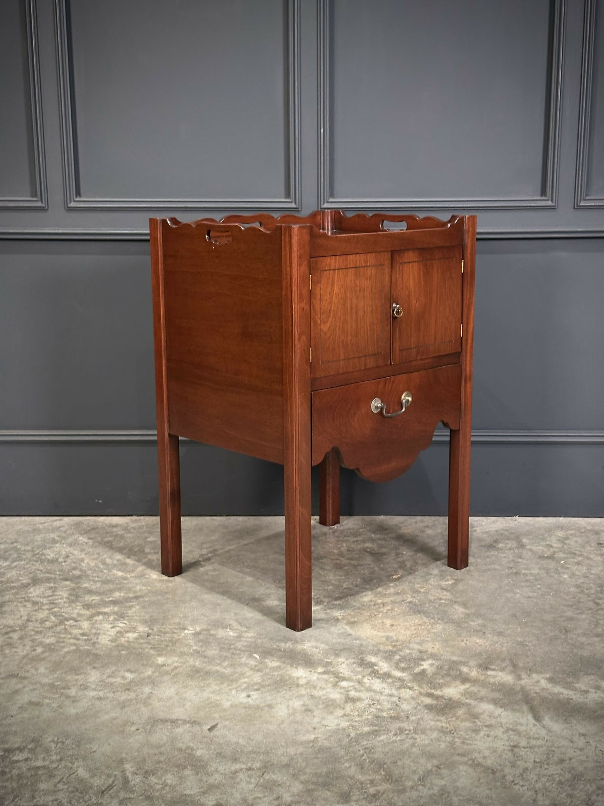 Pair Of Mahogany Bedside Tables