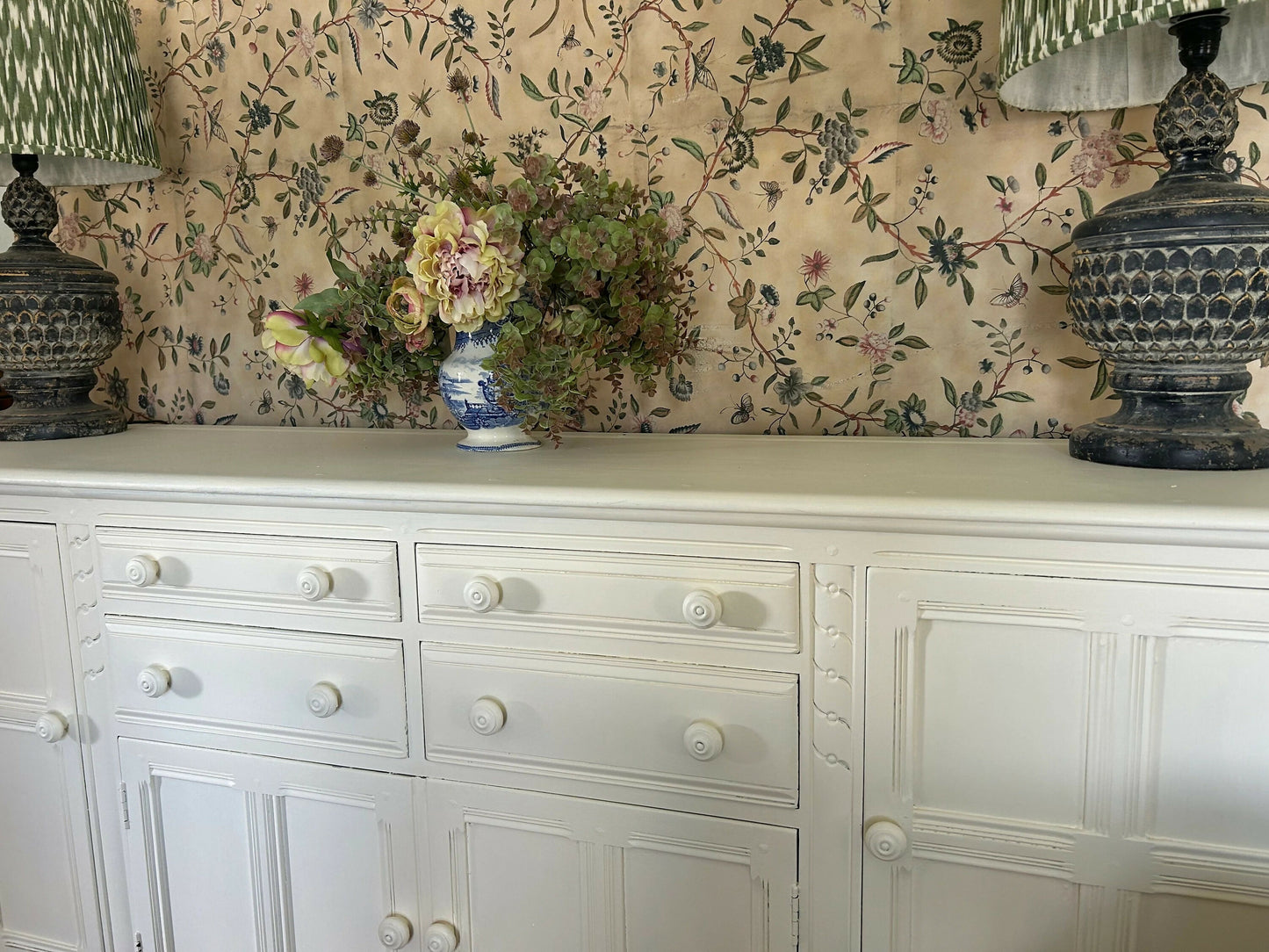 Large Farm House Vintage Sideboard