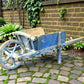 Antique French Painted Wheelbarrow, Early 1900s