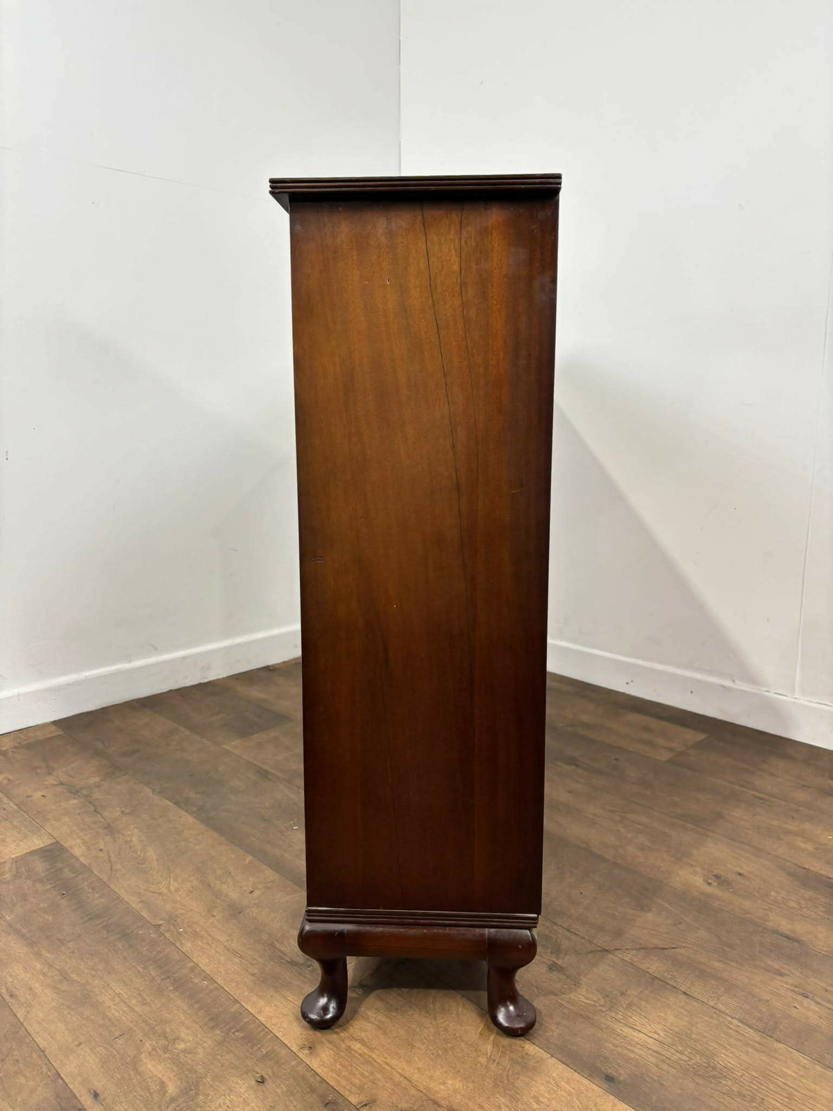 Reproduction Mahogany Glazed Bookcase