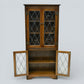 Old Charm Tall Bookcase Display Cabinet 4 Shelves Light Oak FREE UK Delivery*