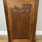 Cabinet Antique French Style Oak Sideboard with Carved Cupboard LOT 6255