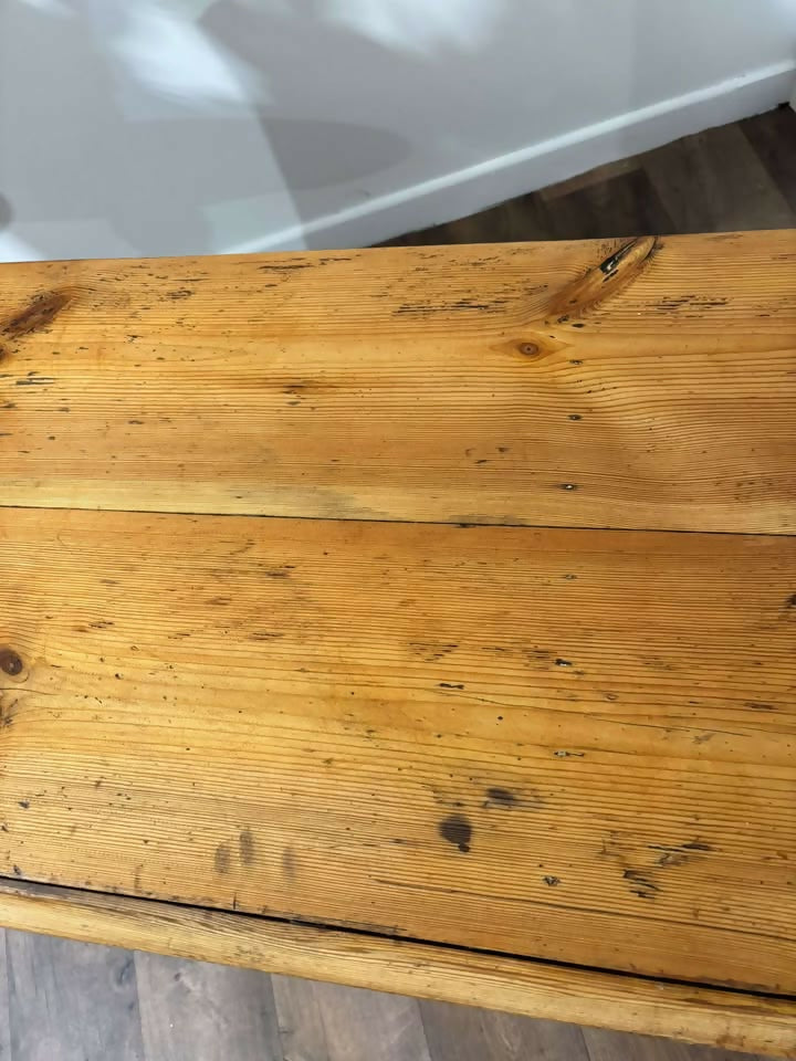 Victorian Stripped Pine Dresser Basex