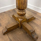 Vintage Oak Torchère / Plant Stand