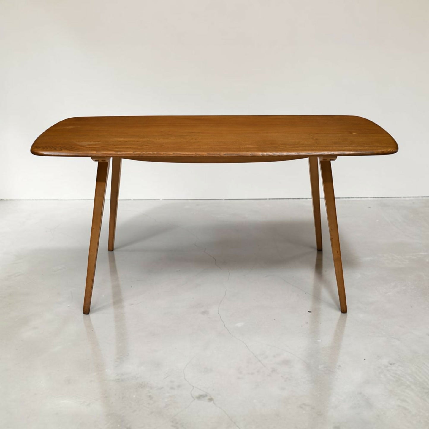 Ercol Plank Dining Table Seats 6 Vintage 5ft Long Light Finish FREE UK Delivery*