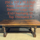 Very Deep & Long Oak Farmhouse Dining Table