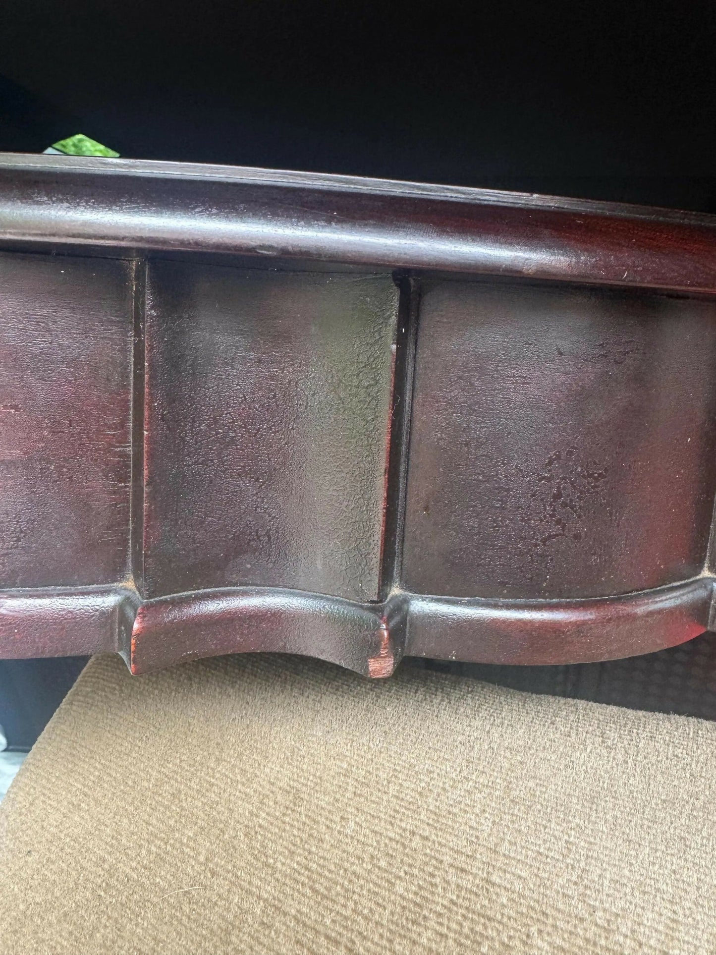 Mid Century Retro Vintage Table Hallway Console Half Moon