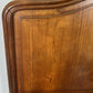 Bed Antique French Style Double Bed Frame Walnut Carved Headboard LOT 6407