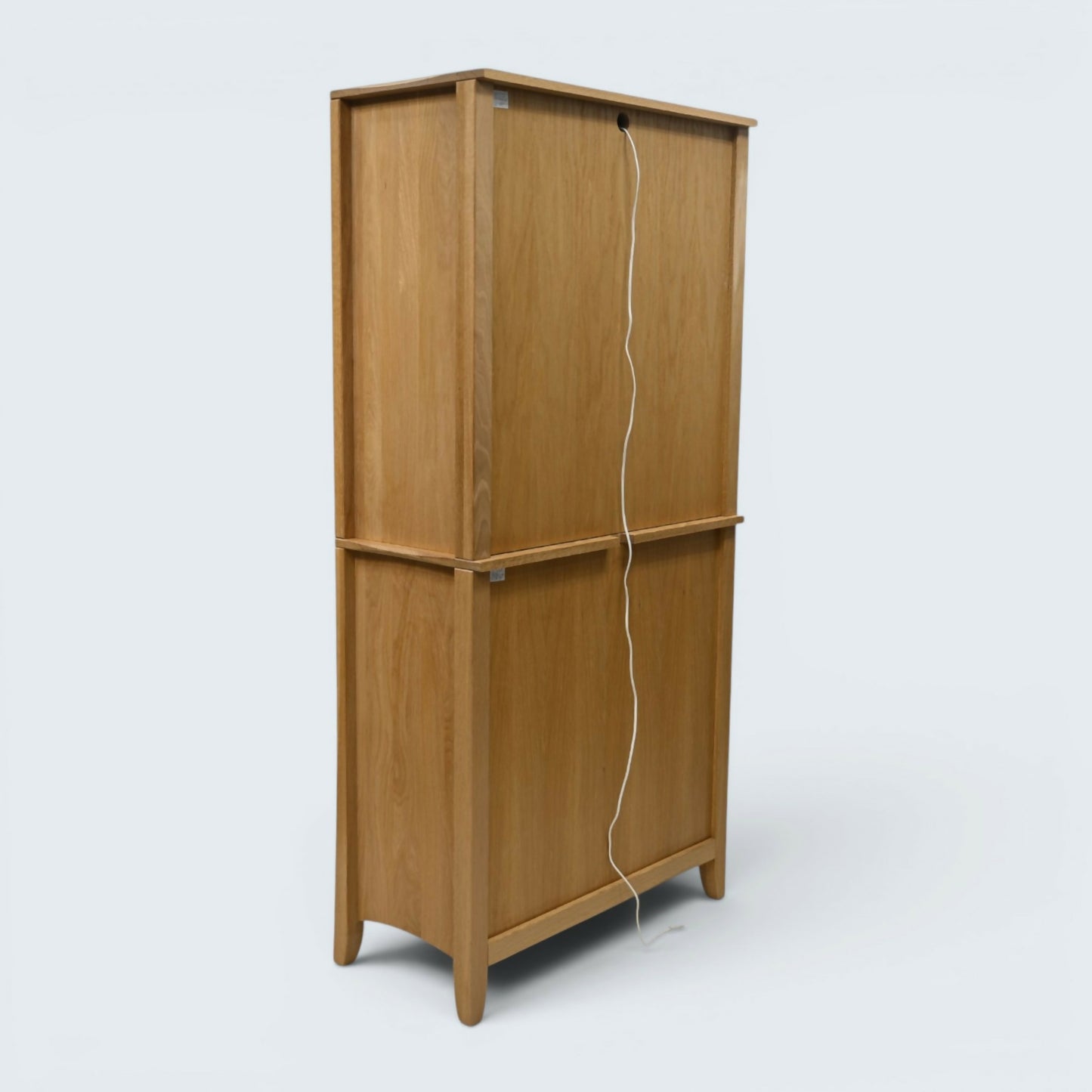 Ercol Oak Artisan Sideboard Display Cabinet Top Light Finish FREE UK Delivery*