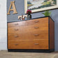 Chest of drawers ~ Teak ~ Vintage Industrial ex M.O.D. 1965