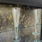 Vintage Black & Antique Gold Drinks / Display / Gin Cabinet