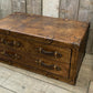Handmade Vintage Leather Coffee Table Trunk: Vintage-Inspired Storage Chest
