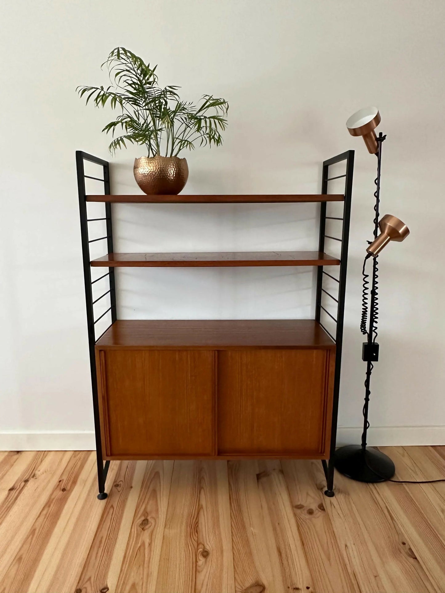 Vintage Ladderax Unit Mid Century Modular Shelving Unit