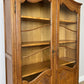Bookcase Vintage French Louis XIV Style Oak Display Cabinet Sideboard LOT 6359