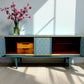 Drinks Cabinet by Beautility Mid Century 1960 Retro Vintage Cocktails display