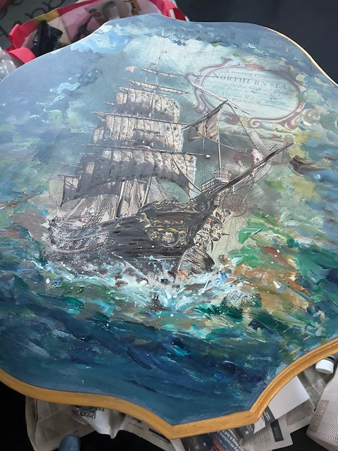 Coffee table - nautical