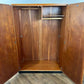 Mid Century Stag Teak Double Wardrobe