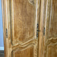 Wardrobe Vintage French Louis XVI Style Oak Four Door Carved Armoire LOT 6384