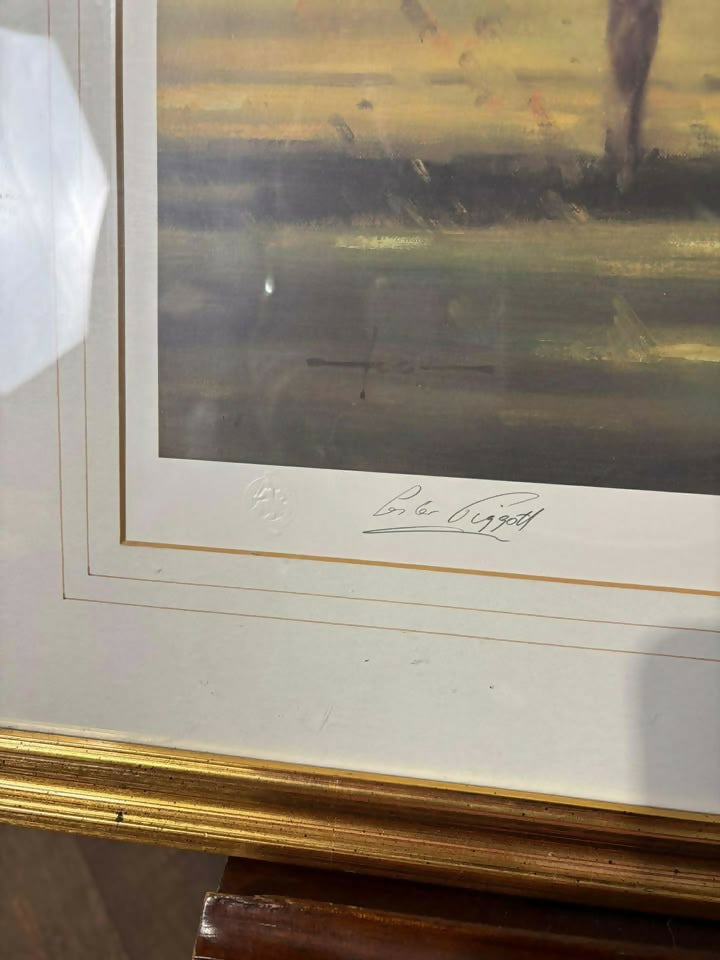 Limited Edition Racing Print Signed Lester Piggott