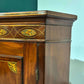 Victorian Mahogany Inlaid Corner Cupboard8