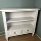 Lowboy Bookcase Console Table With Drawers