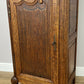 Cabinet Antique French Style Oak Sideboard with Carved Cupboard LOT 6255