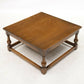 Ercol Square Low Coffee Table in Golden Dawn Finish 69cm Square FREE UK Delivery