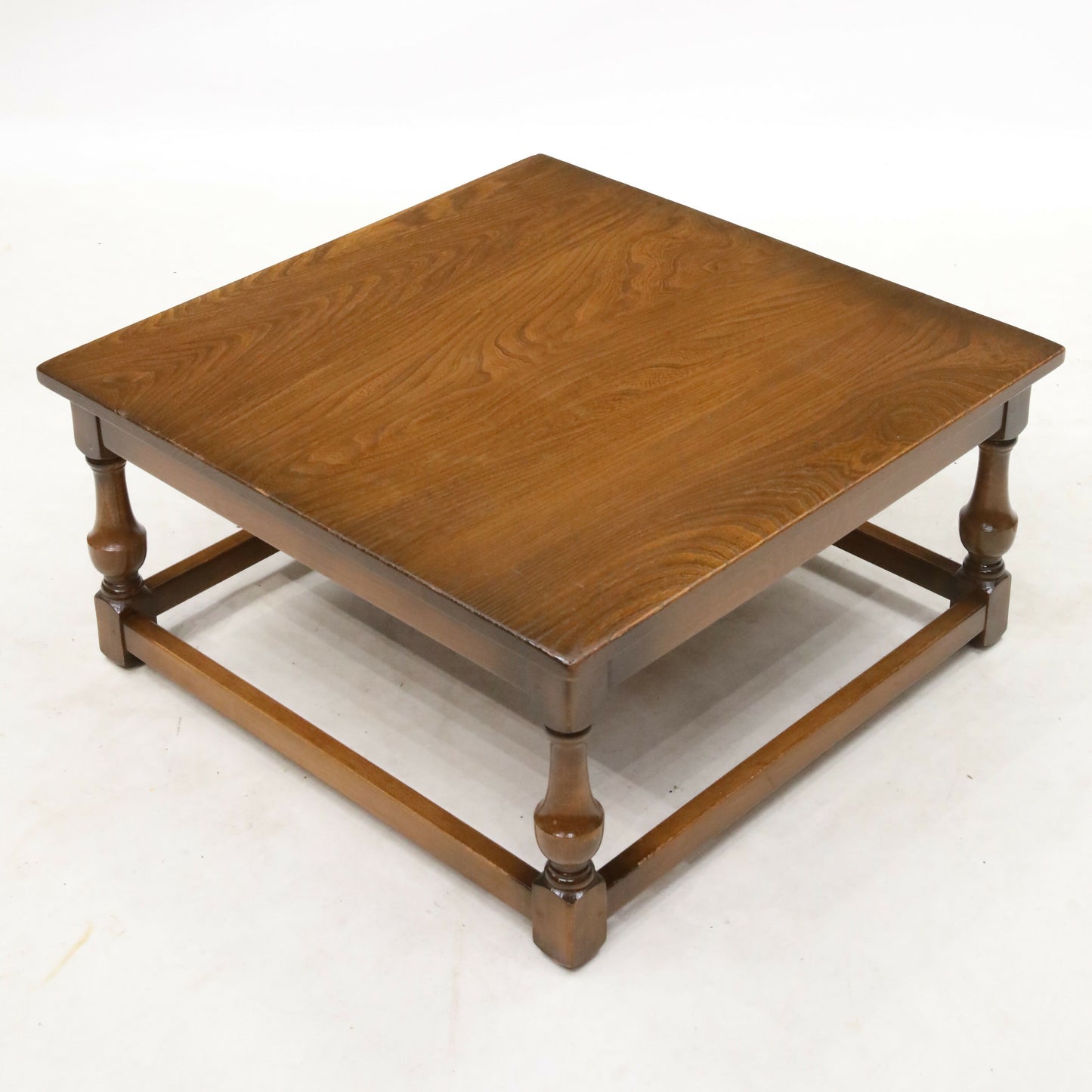 Ercol Square Low Coffee Table in Golden Dawn Finish 69cm Square FREE UK Delivery
