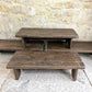4 x Retail Rustic Display Table Risers - Wood - Childrens Benches Monitor Stands