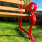 Fully Restored Cast Iron Garden Bench Seat Chair Patio