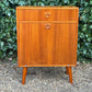 Vintage 1960's Danish Teak Drinks Cocktail Cabinet