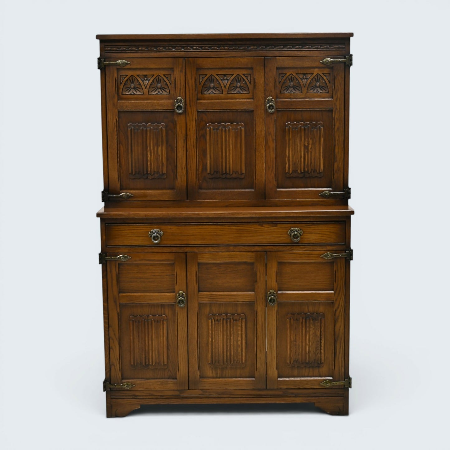 Old Charm Home Office Workstation Computer Cabinet Storage FREE UK Delivery*
