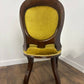 Victorian Spoon Back Upholstered Nursing Chair