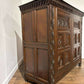 17th Century & Later Carved Oak Livery or Hall Cupboard