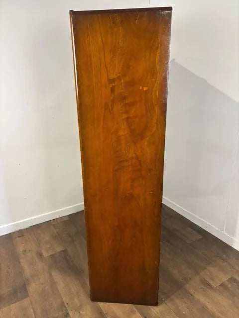 Vintage Art Deco Oak Double Wardrobe – W.H. Snout & Son, Shrewsbury