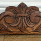 Pediment Antique French Style Oak Carved Decorative Furniture Mount LOT 6548