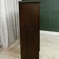 Solid Dark Oak Glazed Bookcase/Display Cabinet with Drawers - Ludwik Styl