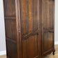 Wardrobe Antique French Louis XVI Style Oak Two Door Carved Armoire LOT 6465
