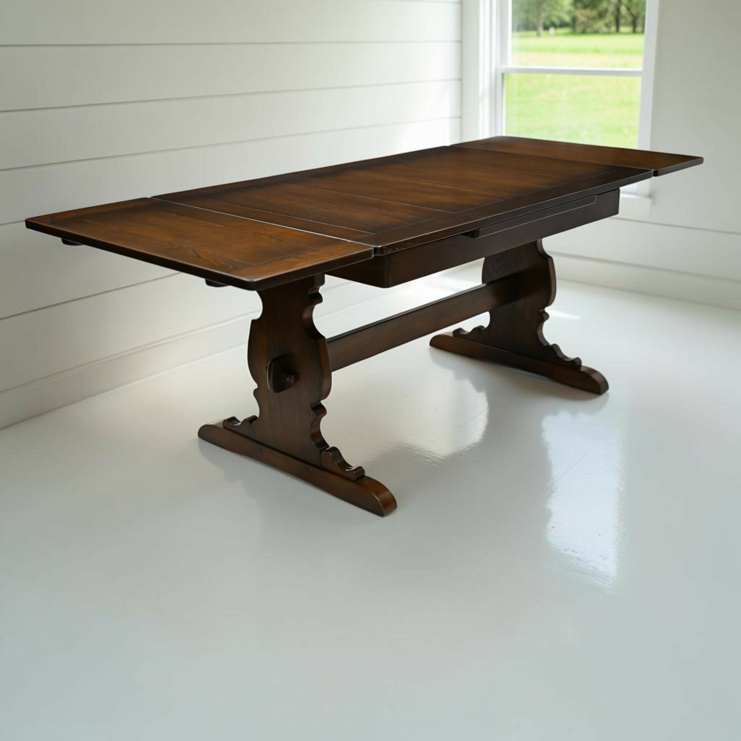 Ercol Extending Dining Table Old Colonial Dark Finish FREE UK Delivery*