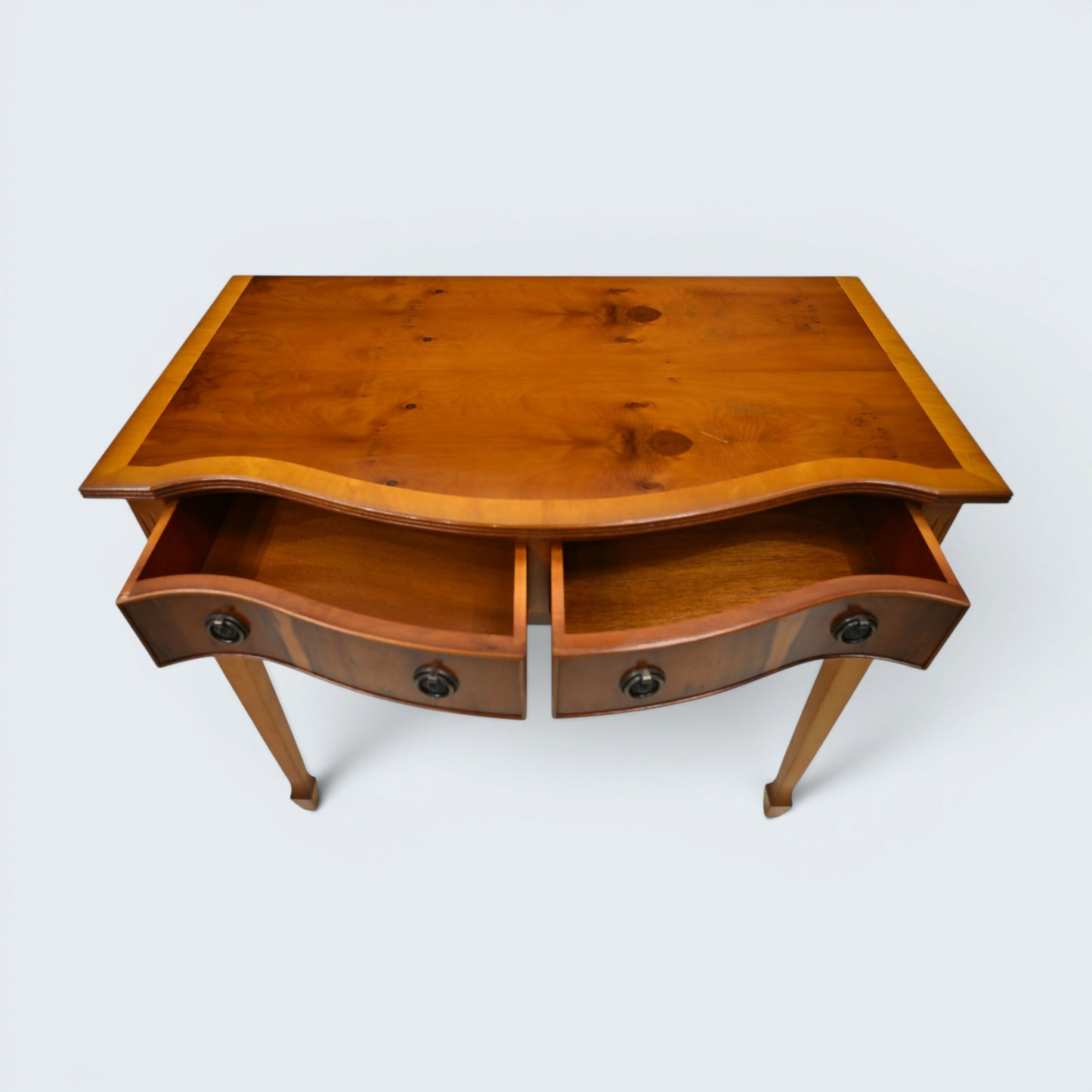 Console Hall Table Vintage Narrow Reproduction with 2 Drawers FREE UK Delivery