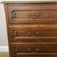 Chest of Drawers Vintage French Louis Oak 4 Drawers Carved Cabinet LOT 6269