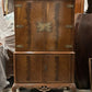 Cocktail Cabinet. With Fitted Interior, Pull Out Tray, Cupboard Underneath.
